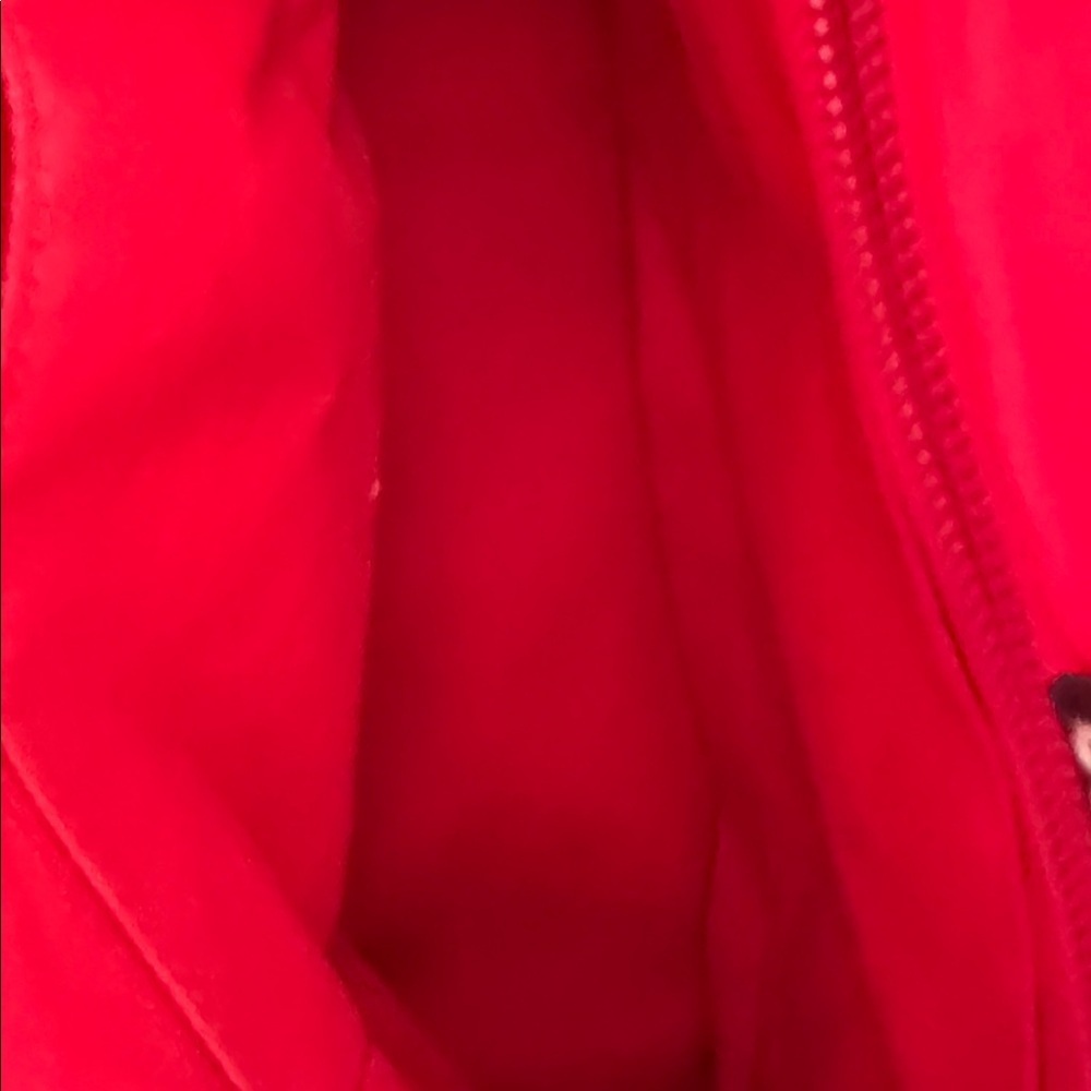 Dooney & Bourke Brown Suede Leather Dome Satchel Crossbody Bag Red Lining - Picture 9 of 12